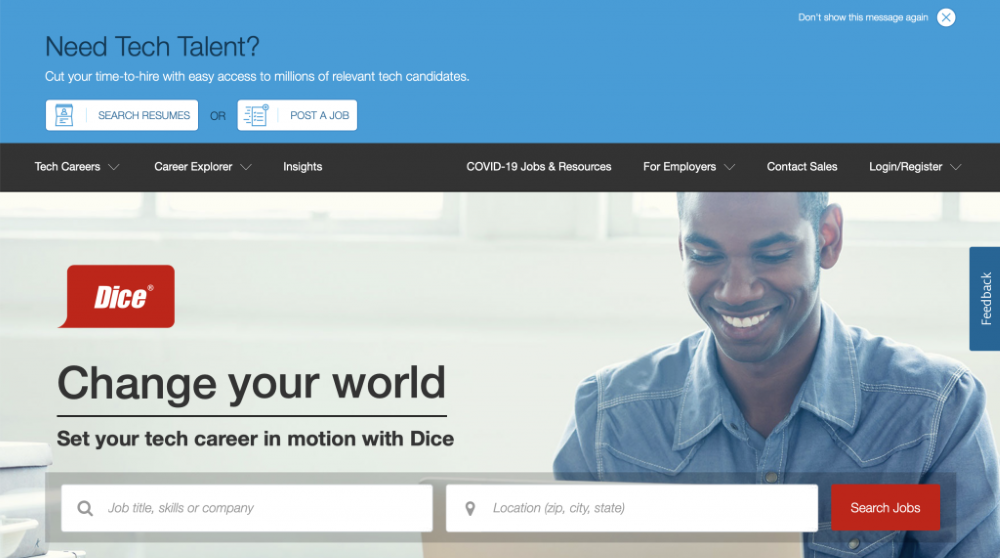 How to Use Dice Jobs to Find Jobs in Tech Online