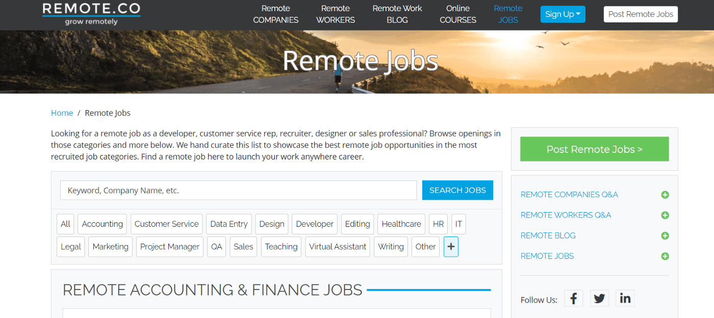 Remote.co - See How to Find Jobs